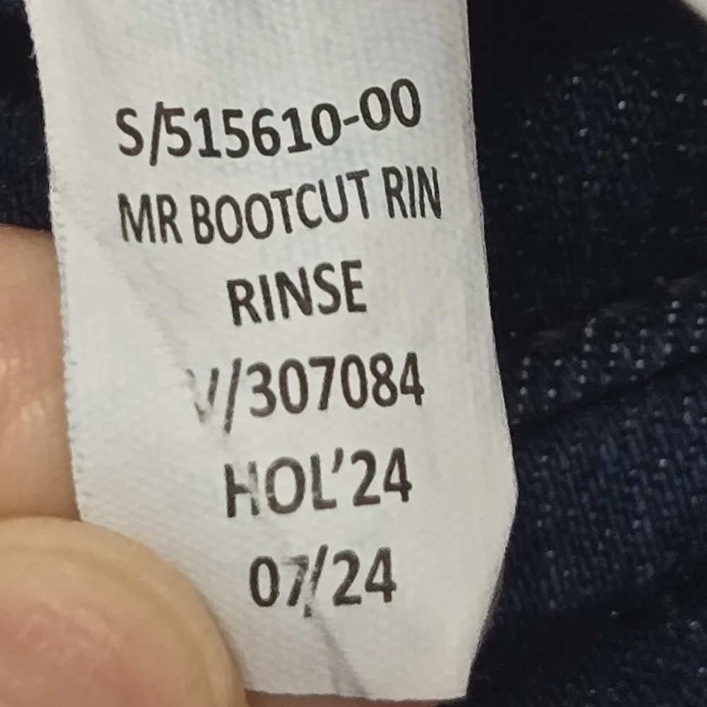 Banana Republic Mid-Rise Bootcut Jeans Sz 4 or 27 Dark Blue 30